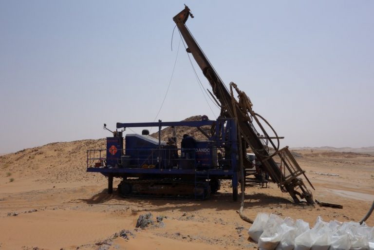 PHOTOS of Mintec 12.8 RC Drilling in Saudi Arabia Dando Drilling